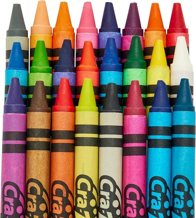 Cra-Z-Art Washable Crayons, 24 Count, for Kids Back to School Supply List Essential