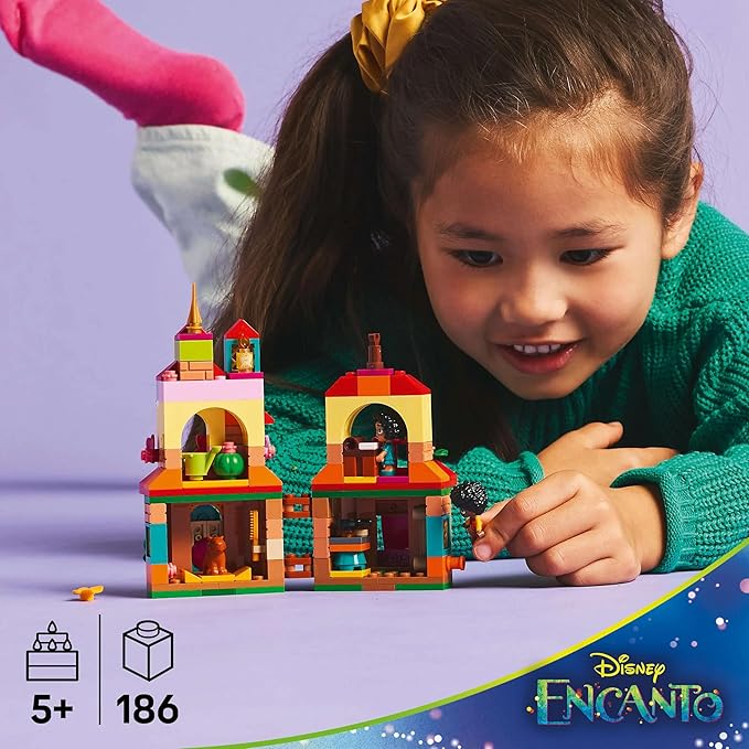 LEGO 43261 Mirabell and Magic House (Mini) Toy, Toy, Birthday Present, Blocks, Educational Girls, Boys, Children, 5, 6, 7, 8 Years, Disney Goods, Pretend Play, Pretend Play
