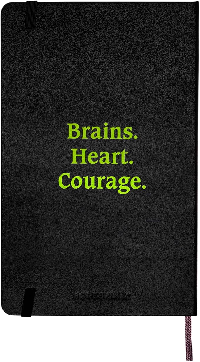 Moleskine Limited Edition Wicked Notebook, Large, Ruled, Black, Hard Cover (5 x 8.25)