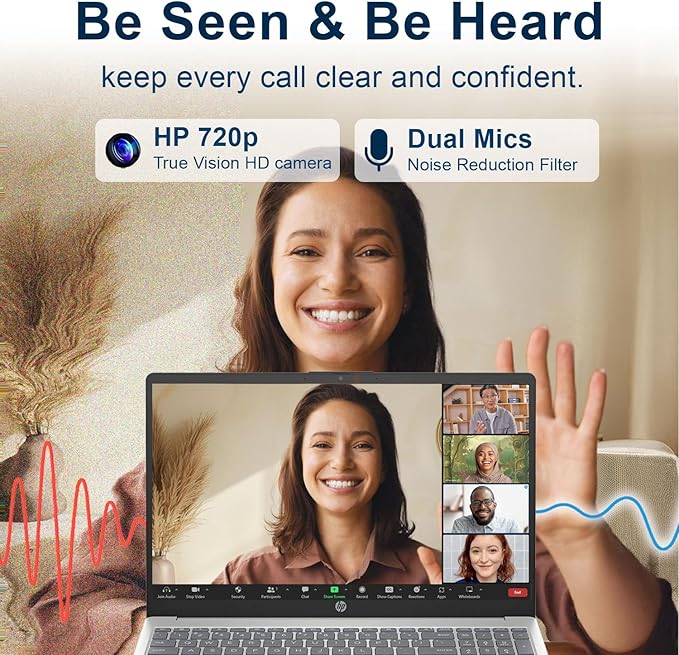 HP 15.6" FHD 1080p IPS Display Laptop | Intel i7-1255U 10-Core Processor | 32GB DDR4 RAM | 1TB PCIe SSD | Win 11 | WiFi 6 | 720P Camera with Privacy Camera Shutter | Thin Notebook for Work & Study