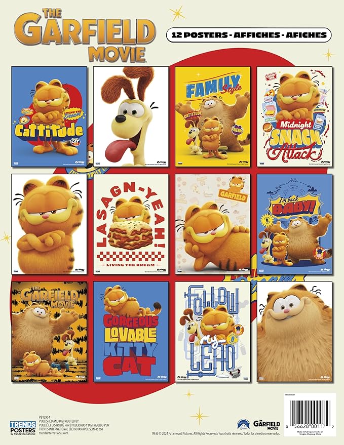 The Garfield Movie Poster Book Poster Book