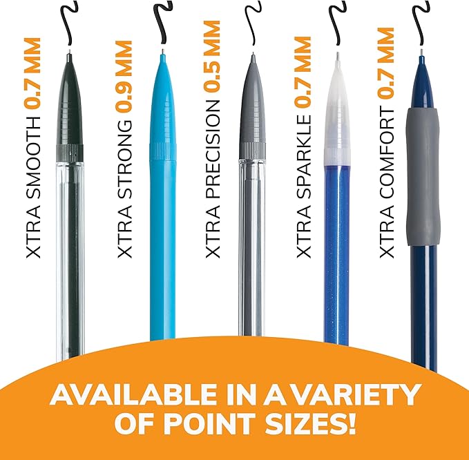 BIC Xtra-Smooth Mechanical Pencils with Erasers, Medium Point (0.7mm), 12-Count Pack, Bulk Mechanical Pencils for School or Office Supplies