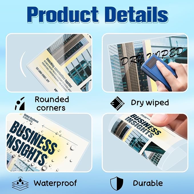 200 Pack 5mil 5“x7" Thermal Laminating Pouches Badge Laminate Pouches Clear Laminated Luggage Tags Printable Laminator Pouches for Business Permits Cards (200, 5.3"x7.3"-5mil)