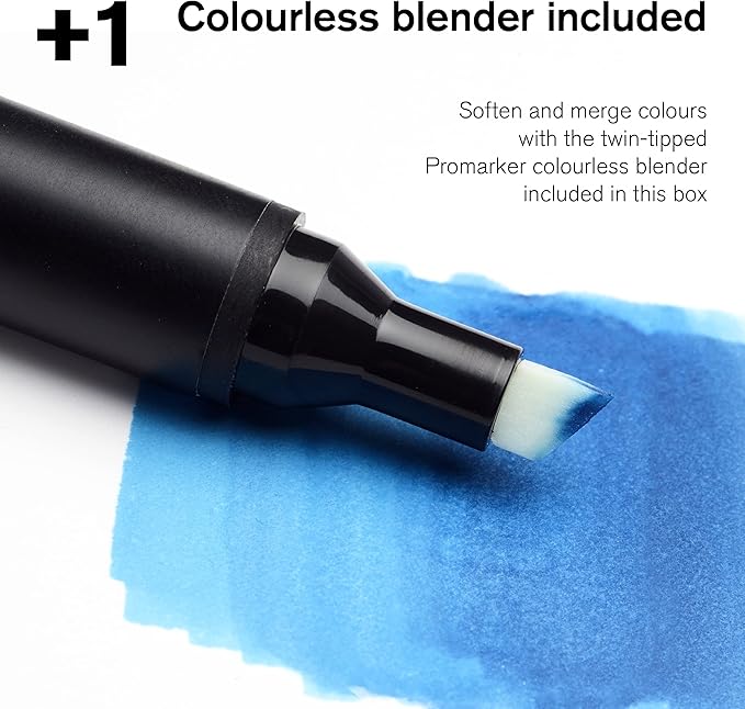 Winsor & Newton ProMarker Set, 12 Count, Essential Colors #2
