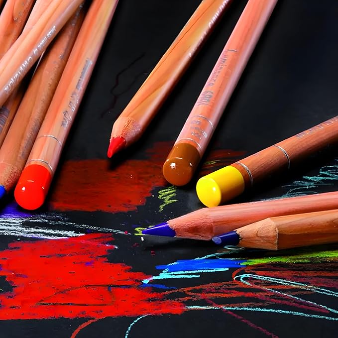 Caran d'Ache Luminance 6901 Color Pencil, 866 Burnt Sienna 50%, (6901.866)