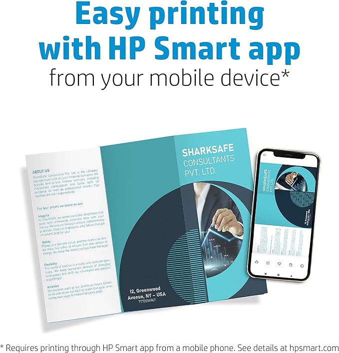 HP Enhanced Tri-fold Business Paper, Glossy, 8.5x11 in, 40 lb, 150 sheets, works with laser printers (Q6612A)