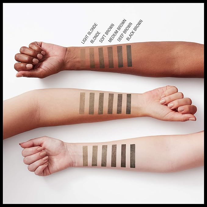 Maybelline Brow Extensions Fiber Pomade Crayon Eyebrow Makeup, Soft Brown, 1 Count