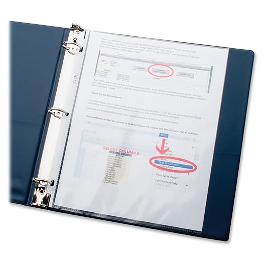 Business Source, BSN74550, Top-Loading Poly Sheet Protectors, 100 / Box, Clear