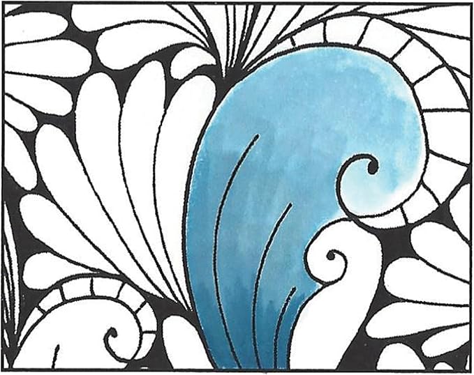 Tombow 56558 Dual Brush Pen Art Marker, 526 - True Blue, 1-Pack. Blendable, Brush and Fine Tip Marker