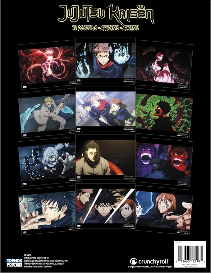 Jujutsu Kaisen Poster Book Poster Book