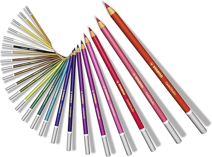 STABILO Carbothello Pastel Pencil, Caput Mortuum Red