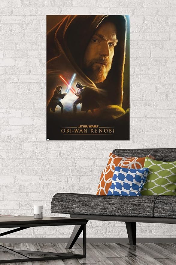 Trends International Star Wars: Obi-Wan Kenobi - Obi-Wan Collage Wall Poster, 22.375" x 34", Premium Unframed Version