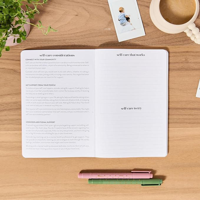 Self Care Journal Petite Planner - Asterisk