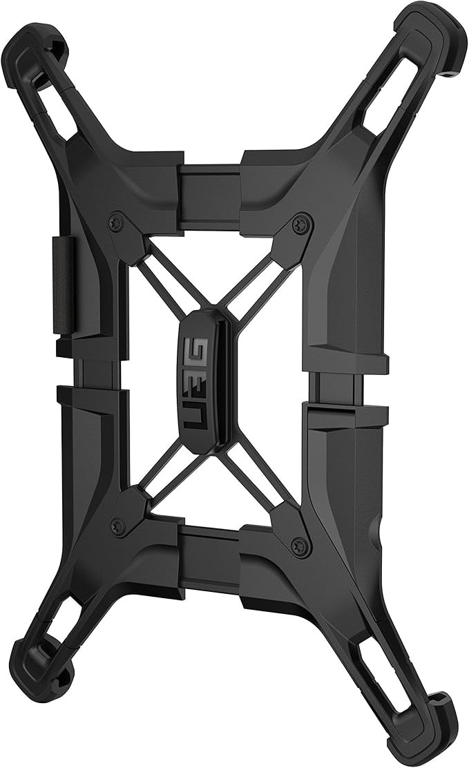 URBAN ARMOR GEAR [UAG] Rugged Exoskeleton Universal Android Tablet Case [Black] with Stand and Pen Holder for 9 & 10-inch Tablets Including Galaxy Tab S3, Tab S2, Tab A, Tab E & More