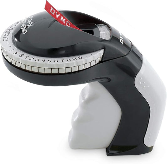 DYMO Embossing Label Maker with 3 DYMO Label Tapes Organizer Xpress Pro Starter Kit Ergonomic Design For Home DIY & Crafting
