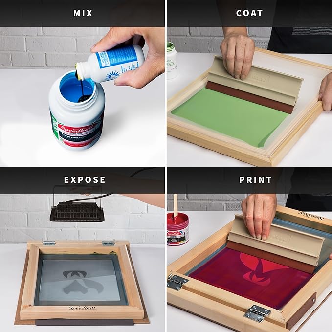 Speedball Art Products Diazo Photo Emulsion Kit for Screen Printing Frames