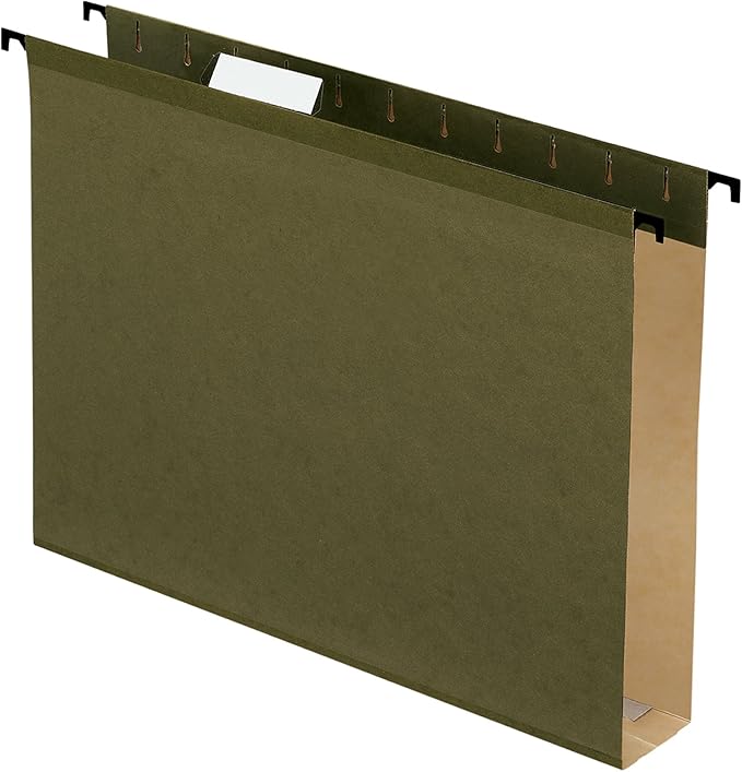 Pendaflex 10 Reinforced Hanging File Folder, Standard Green (6152X2R)