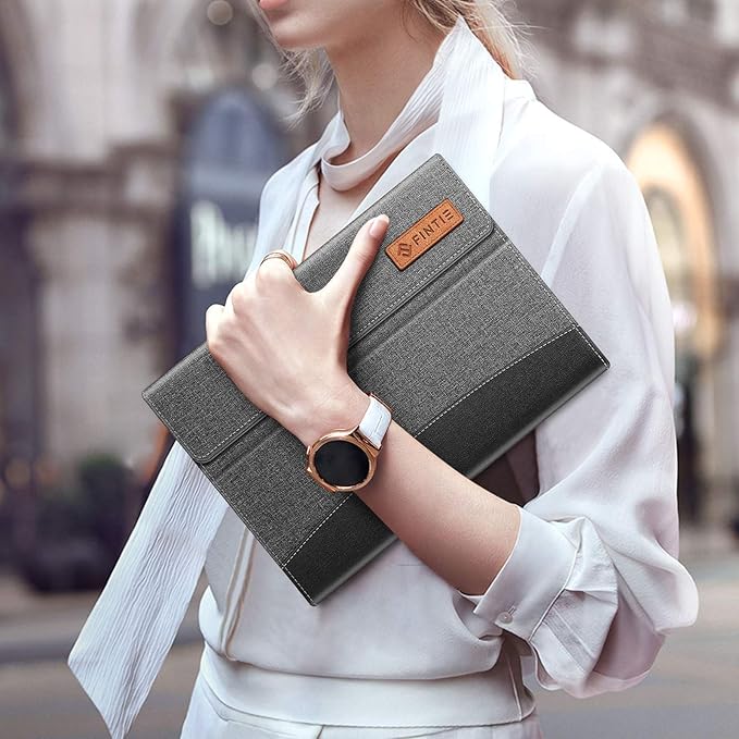 Fintie Case for Samsung Galaxy Tab S8/Tab S7 11 Inch (Model SM-X700/X706/T870/T875/T878) with Built-in S Pen Holder, Multiple Angle Portfolio Business Cover with Pocket Auto Sleep/Wake, Gray