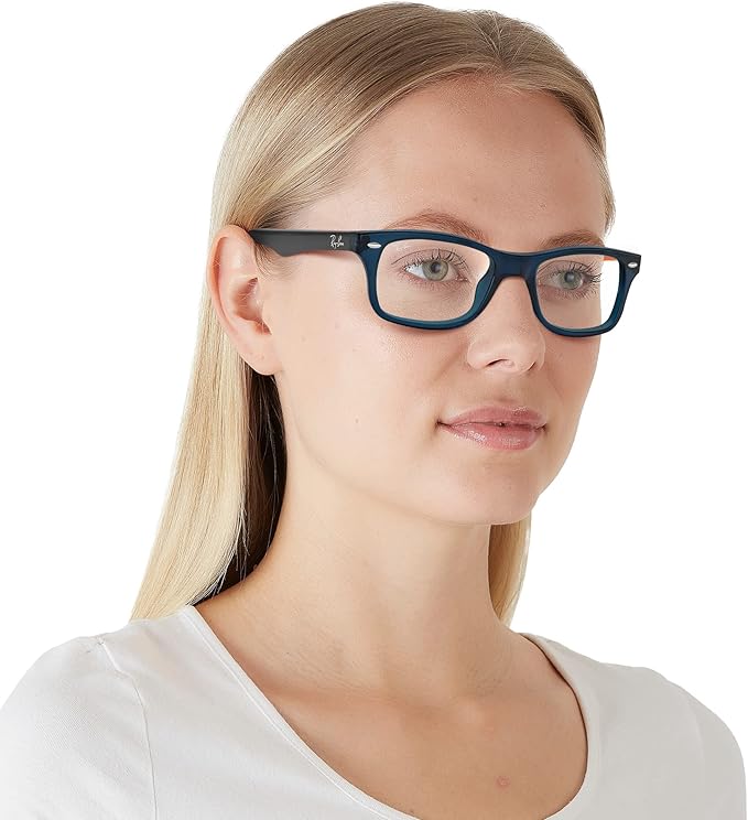 Ray-Ban unisex-adult Rx5228 Square Prescription Eyeglass Frames