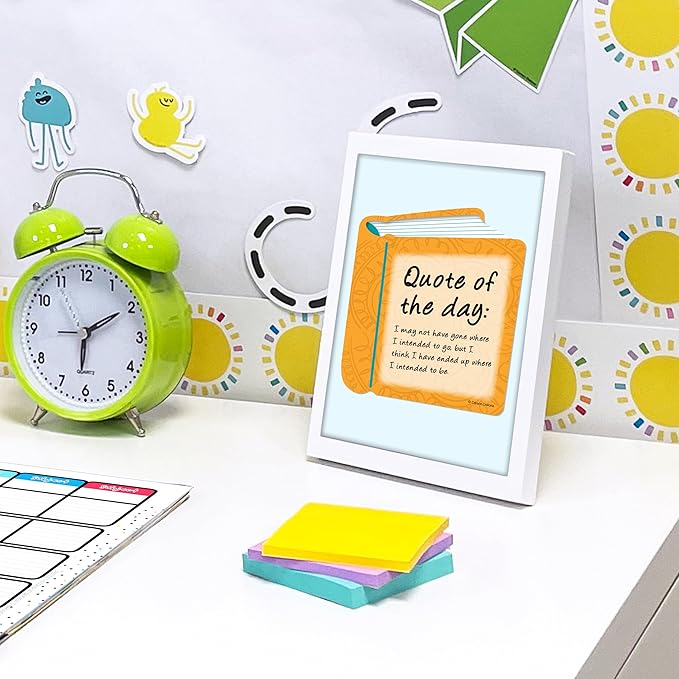 Carson Dellosa 36-Piece Book Cutouts, Colorful Cardstock Library Decor for Back to School, Bulletin Board, Posterboard, Name Tags, Labels, and Classroom Decorations