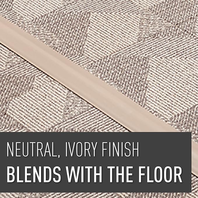 Legrand - Wiremold Cord Cover, Ivory Hider for Wall Mount TV, 5 Ft Floor or Wall Cord Cover, CDI-5