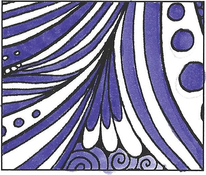 Tombow 56568 Dual Brush Pen Art Marker, 606 - Violet, 1-Pack. Blendable, Brush and Fine Tip Marker