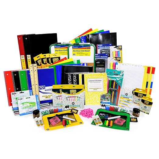 Mega Back to School Bundle | Pallet (36 Boxes) - 474 Pieces per Box | School Supply Boxes - Back to School Essentials | Includes All of Your Back to School Needs