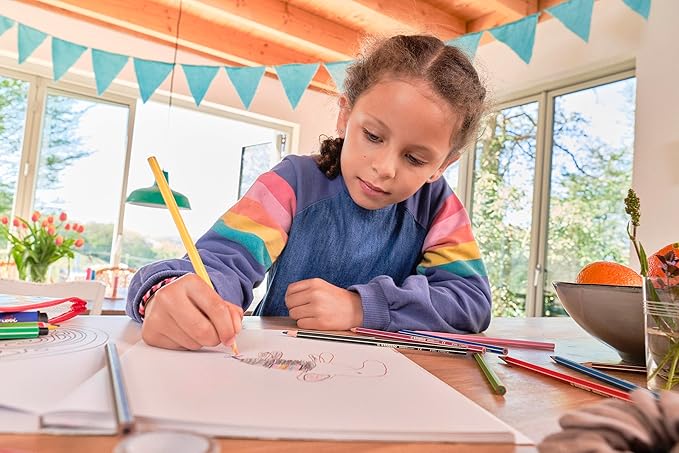 Eco-Friendly Coloring Pencil - STABILO GREENcolors - Pack of 24 - Assorted Colors