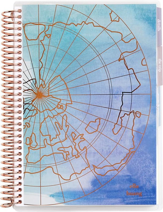 Erin Condren A5 Travel Journal Vacation Planner