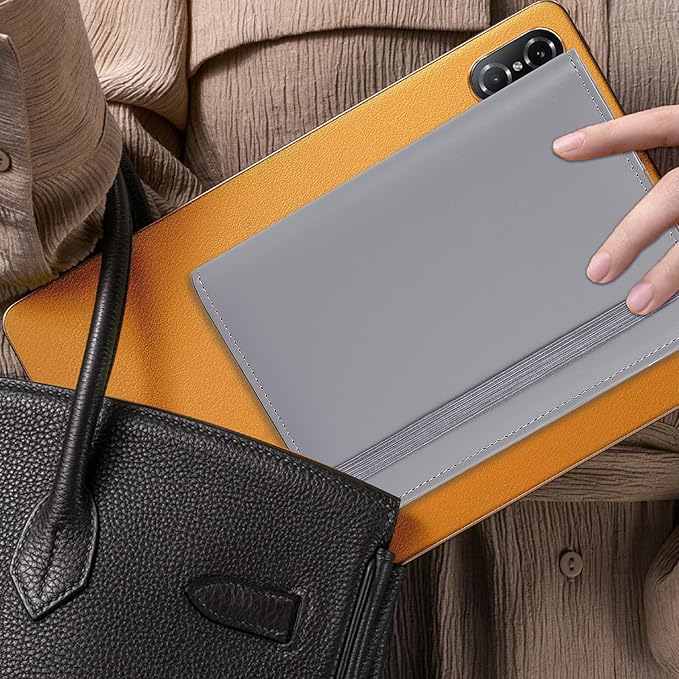 NICOOTHBudget Binder Cash Envelopes A6 Money Saving Binder with Zipper envelopes (Grey)