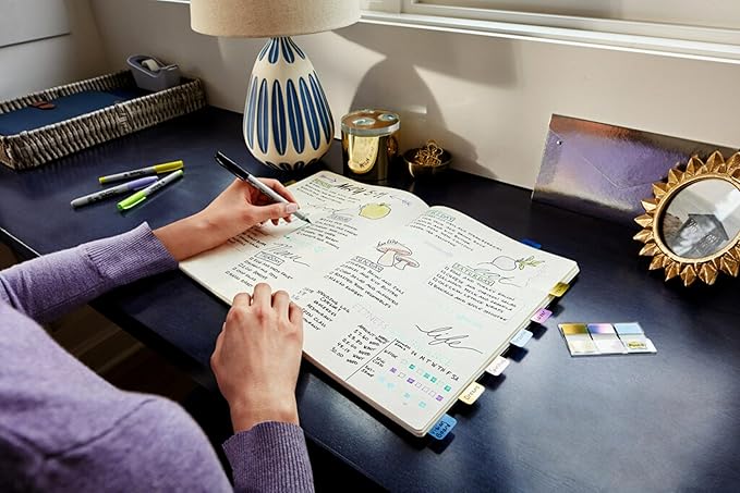Post-it Foil Tabs, Iridescent Colors, 36 Tabs/Pack, 1 in x 1.5 in (686-FLOPBT)
