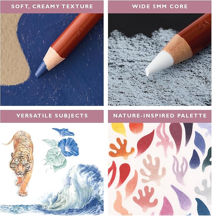 Derwent Drawing Pencils and Accessories, Soft, Metal Tin, 6 Count (0701089)