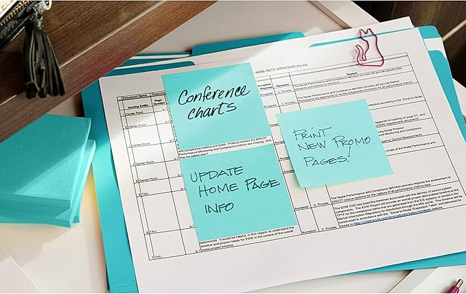 Post-it Pop-up Notes, 3x3 in, 5 Pads, America's #1 Favorite Sticky Notes, Assorted Colors, Clean Removal, Recyclable (3301-5AN) (Pack of 2)