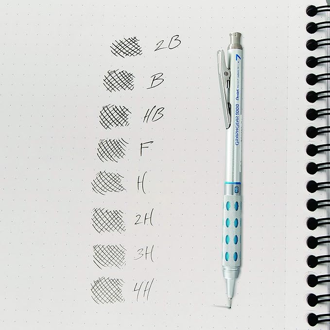 Pentel Super Hi-Polymer Lead Refill, (0.7mm) Medium, 3H, 144 Pieces of Lead (50-3H)
