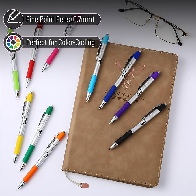 Mr. Pen- Bible Pens No Bleed Through, 10 Pack, Bible Journaling Pens, Colorful Bible Pen