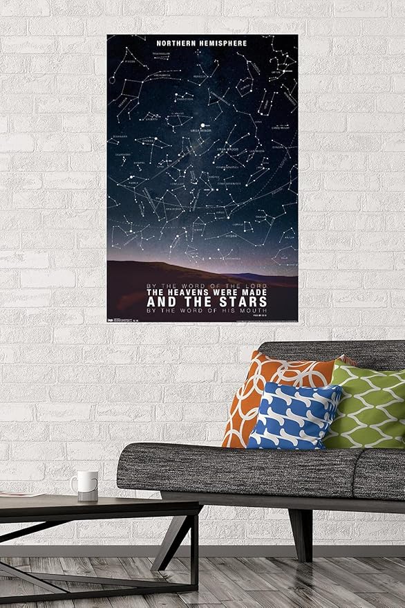 Trends International The Stars Wall Poster 22.375" x 34", Dormitory