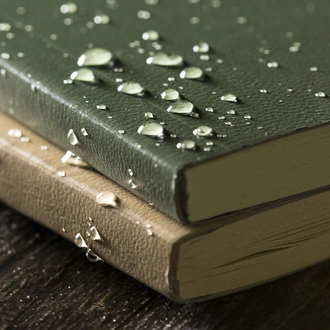 Rite in the Rain Weatherproof Soft Cover Pocket Notebook, 3.5" x 6", Green Cover, Universal Pattern (No. 964)