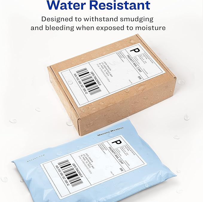 Avery 4157 Thermal Printer Labels, 4-Inch x6-Inch, 220/RL, 4 RL/BX, WE