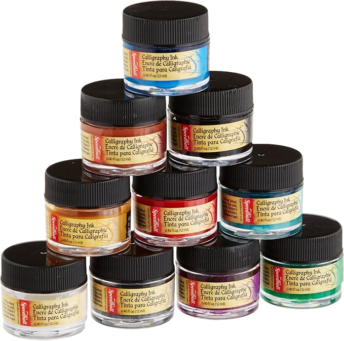 Speedball Art Products SB3132 Calligraphy Ink Palette Kit