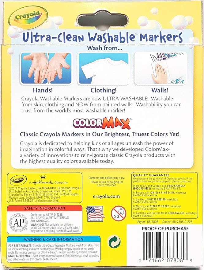 MARKER CLASSIC WASHABLE