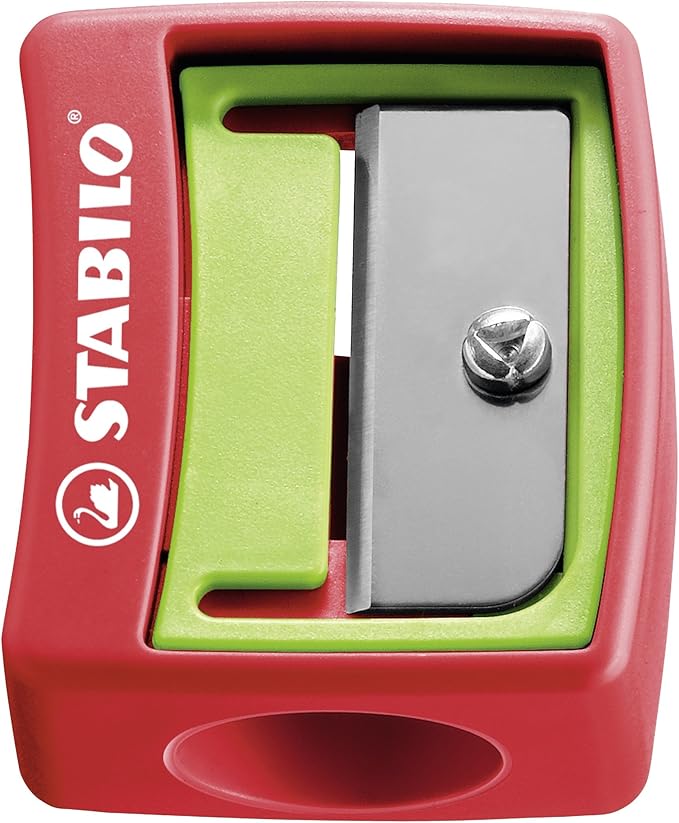 STABILO Multi-Talented Pencil woody 3 in 1 ARTY - Pack of 10 - Assorted Colors with Sharpener