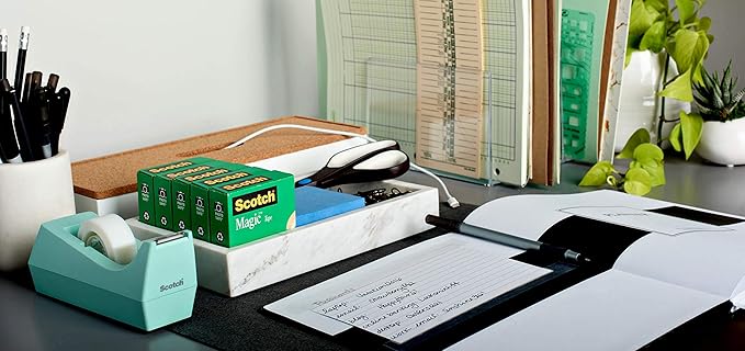 Scotch Magic Tape, Invisible, Home Office Supplies and Back to School Supplies for College and Classrooms, 2 Rolls