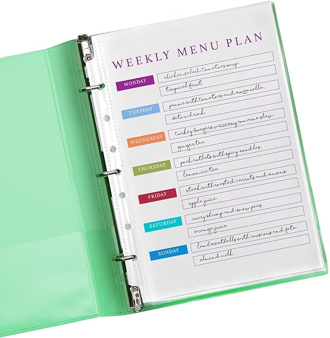 Avery Diamond Clear Heavyweight Sheet Protectors for Mini Binders, Holds 8.5" x 5.5" Sheets, 25ct (77004)
