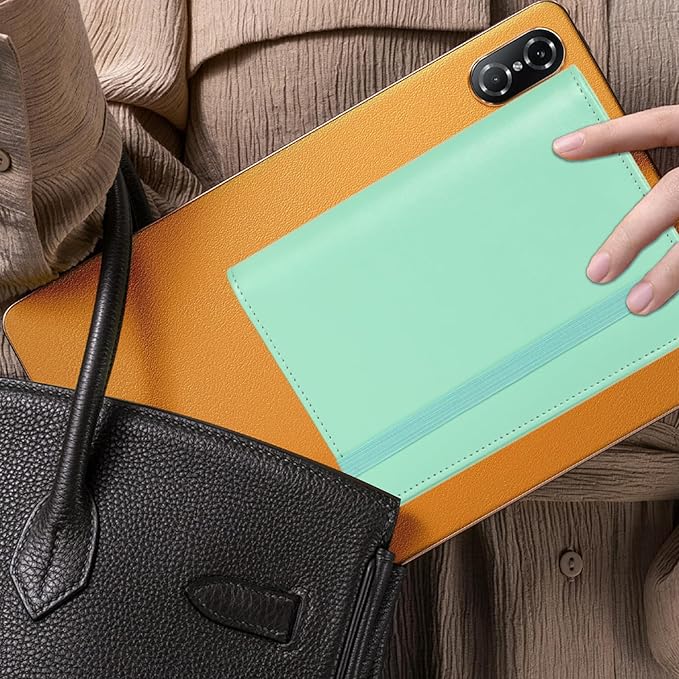NICOOTHBudget Binder Cash Envelopes A6 Money Saving Binder with Zipper envelopes (A6 Green)