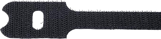 Gardner Bender 45-V15FBK Grip Strip Organizing Strap, 8 inch., 50 Pk., Black