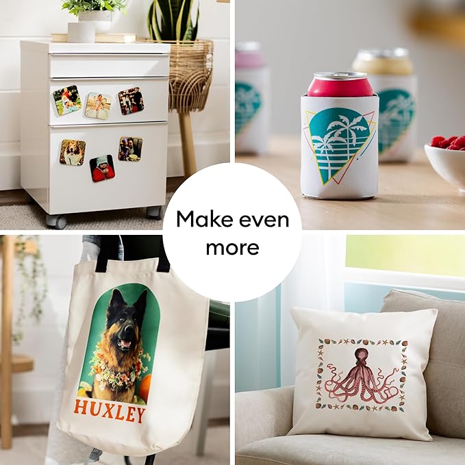 Cricut Sublimation Paper - 100 Sheets (8.5" x 11") - Letter Size - Compatible with Sublimation Printer and Sublimation Ink (120gsm)
