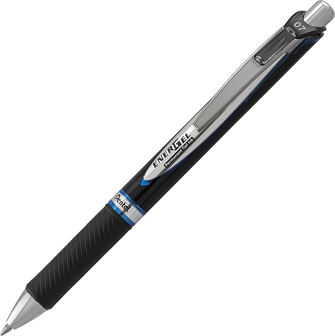 Pentel EnerGel Pro Permanent Gel Ink Pen, 2 Pack