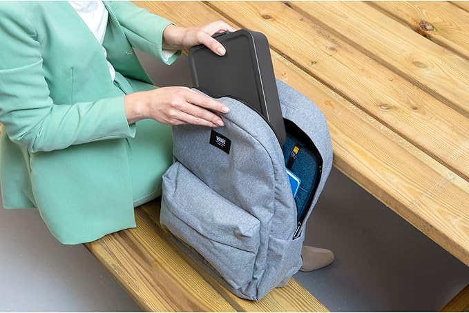 Brabantia Make & Take Large Lunch Box (Dark Gray) BPA-Free, Airtight Snap Locks, Microwave & Freezer Safe, Travel Meal Prep Container