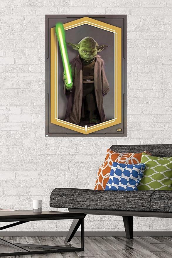 Trends International Star Wars: The High Republic - Yoda Wall Poster, 22.375" x 34", Premium Unframed Version