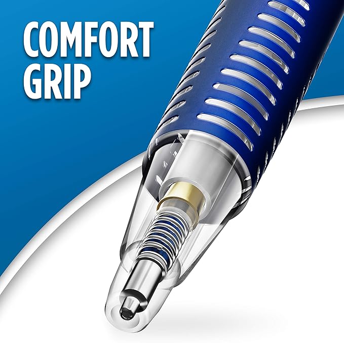 Paper Mate Clearpoint Mechanical_Pencils 0.5mm, Break Resistant HB #2 Lead, School_Supplies, Art_Supplies,Drawing_Supplies,Sketching_Pencils, 2 Pencils, Black, 1 Lead Refill Set, 2 Erasers (Pack of 2)